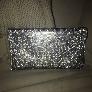Rhinestone clutch